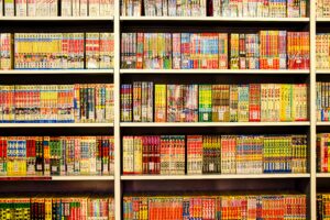 librairie manga france années 90